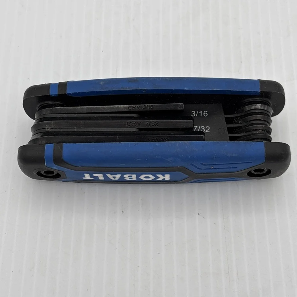 New Kobalt 8-key Standard (Sae) Folding Hex Key Pack Standard Set